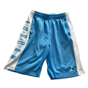 Vintage Jordan Sky Blue and White Mesh Shorts